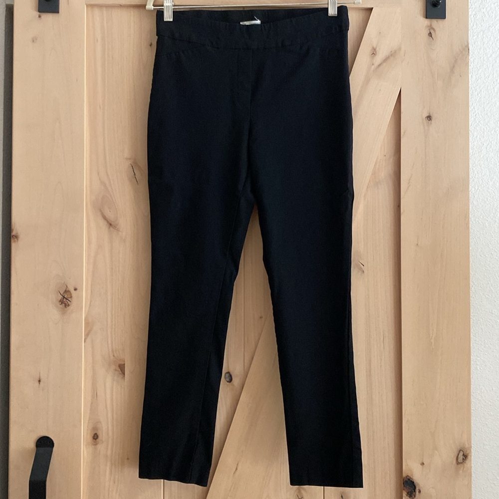 Jennifer Grace dress pants, black (8) MADE IN USA 🇺🇸